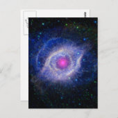 Helix Nebula NASA Paars Briefkaart (Voorkant / Achterkant)