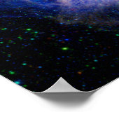 Helix Nebula NASA Paars Poster (Hoek)