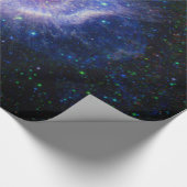 Helix Nebula NASA Space Astronomie Paars Cadeaupapier (Hoek)