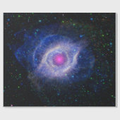 Helix Nebula NASA Space Astronomie Paars Cadeaupapier (Vlak)