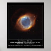Helix Nebula-NGC7293-2003-11a Poster (Voorkant)