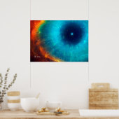 Helix Nebula, NGC 7293 - Poster (Keuken)