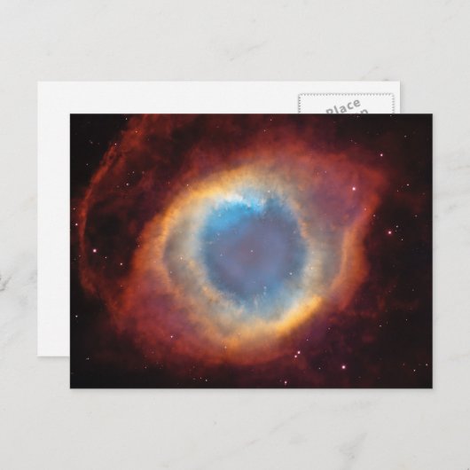 Helix Nebula Space Foto Briefkaart (Voorkant / Achterkant)