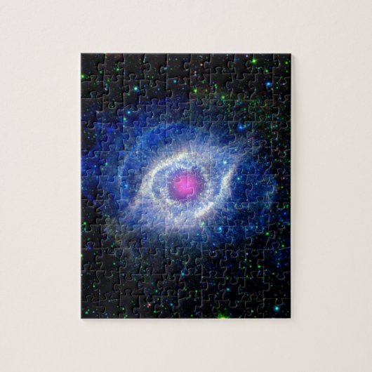 Helix Nebula Ultraviolet Oogoog van God Ruimtefoto Legpuzzel (Verticaal)