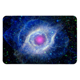 Helix Nebula Ultraviolet Oogoog van God Ruimtefoto Magneet