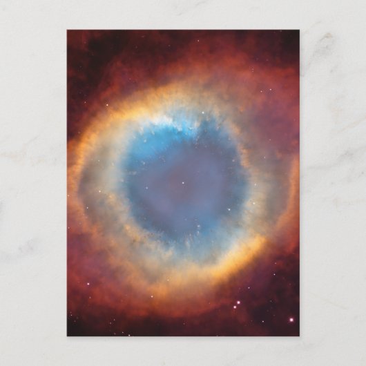 Helix Nebula van Hubble Briefkaart (Voorkant)