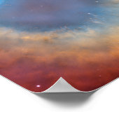 Helix Nebula van Hubble Poster (Hoek)