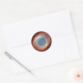 Helix Nebula van Hubble Ronde Sticker (Envelop)