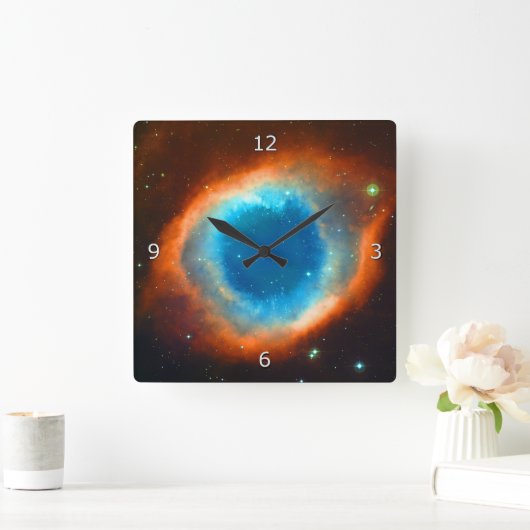 Helix Nebula Vierkante Klok (Huis)
