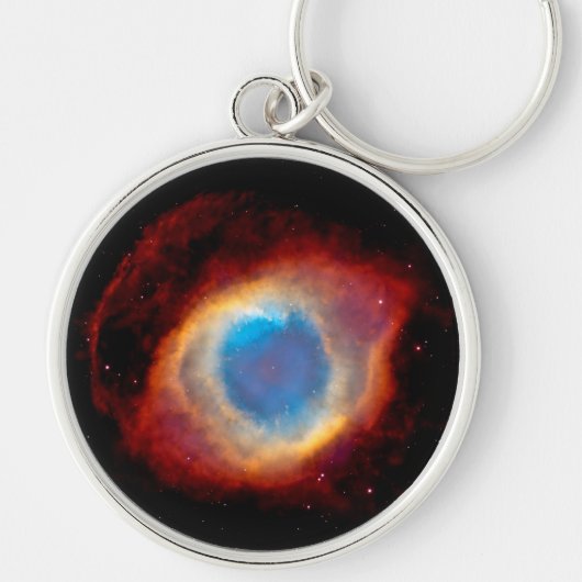 Helix planetaire nevel NGC 7293 - Oog van God Sleutelhanger (Voorkant)