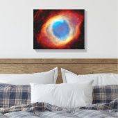 Helix Planetary Nebula NGC 7293 - Oogoog van God Canvas Afdruk (Insitu (Slaapkamer))