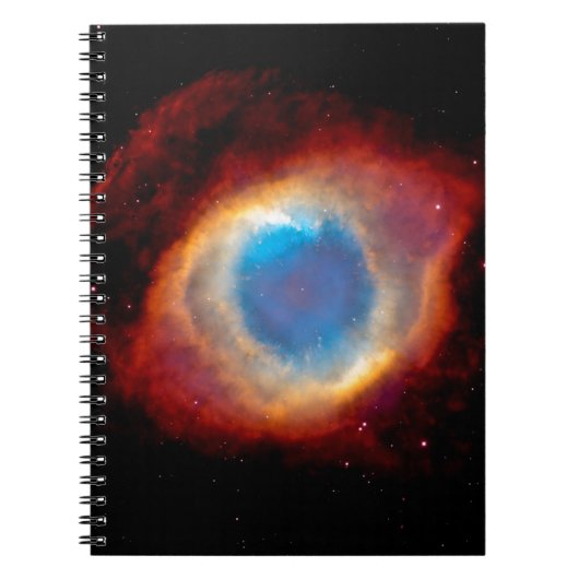 Helix Planetary Nebula NGC 7293 - Oogoog van God Notitieboek (Voorkant)