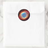 Helix Planetary Nebula NGC 7293 - Oogoog van God Ronde Sticker (Tas)