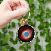 Helix Planetary Nebula NGC 7293 - Oogoog van God Sleutelhanger (Hand)