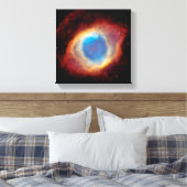 Helixnevel Oog van God Canvas Afdruk (Insitu (Slaapkamer))