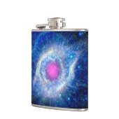 Helixnevel Ultraviolet Oog van God Ruimtefoto Heupfles (Links)