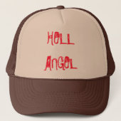 Hell Angel Trucker Hat Trucker Pet (Voorkant)