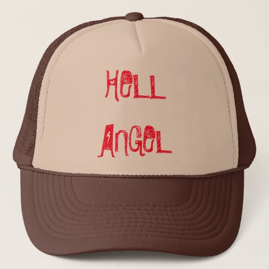 Hell Angel Trucker Hat Trucker Pet (Voorkant)