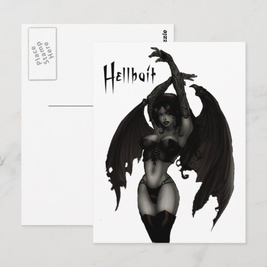 Hell Bait Briefkaart (Voorkant / Achterkant)