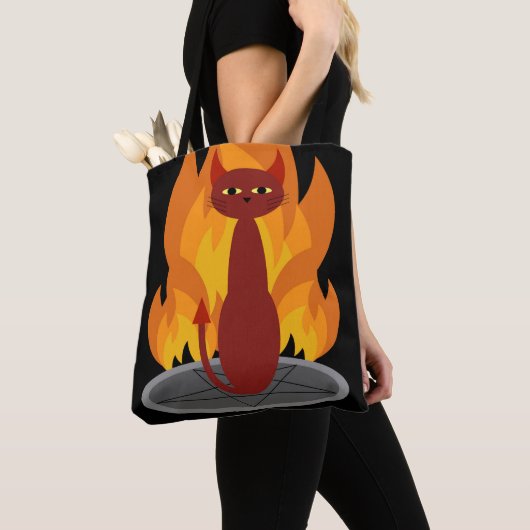 Hell Cat Tote Bag (Dichtbij)