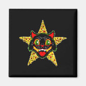 Hell Cat Zza Vintage New  Magneet (Voorkant)