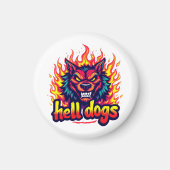 Hell Dogs Magneet (Voorkant)