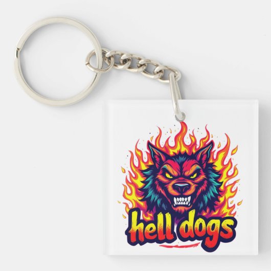 Hell Dogs Sleutelhanger (voorkant)