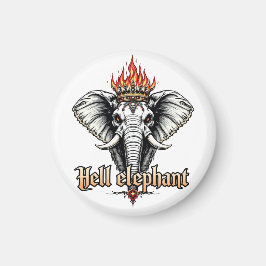 Hell Elephant Magneet