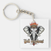 Hell Elephant Sleutelhanger (voorkant)