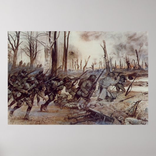 Hell Fighters from Harlem by H. Charles McBarron Poster (Voorkant)