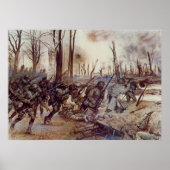 Hell Fighters van Harlem door H Charles McBarron J Poster (Voorkant)