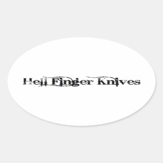 Hell Finger Messen Stickers