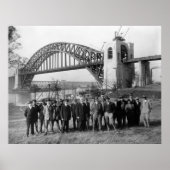 Hell Gate Bridge: 1916 Poster (Voorkant)