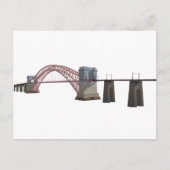 Hell Gate Bridge: 3D-model: Briefkaart (Voorkant)