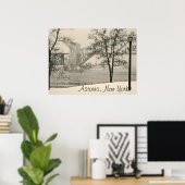 Hell Gate Bridge, Astoria, NY  Style Poster (Thuiskantoor)