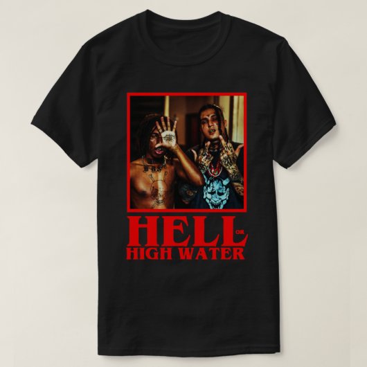 HELL HIGH WATER Active T-Shirt (Design voorkant)