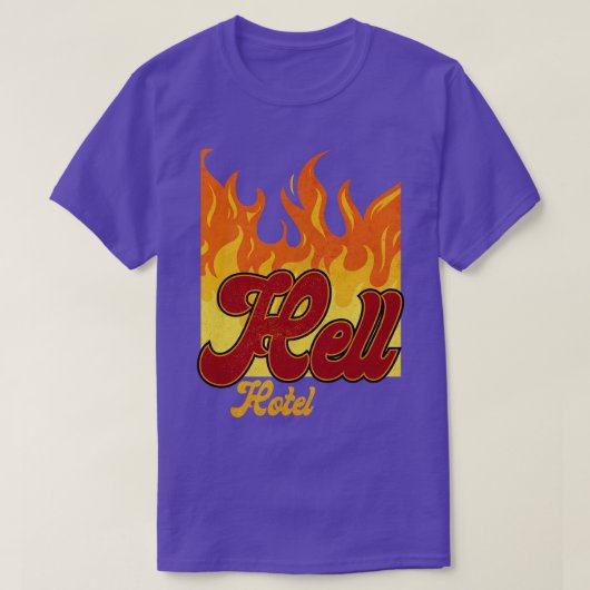 Hell Hotel Heavy Metal T-shirt (Design voorkant)