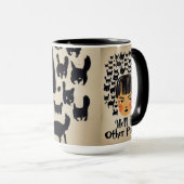 Hell is Andere Mensen Kat Mok voor Introverten (Voorkant rechts)