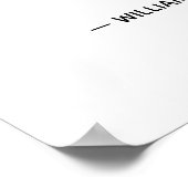 Hell is Empty Quote Poster (Hoek)