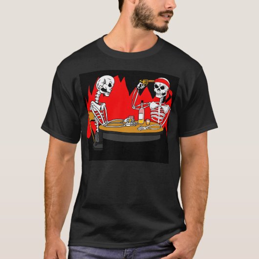Hell is for Skeletons T-shirt (Voorkant)