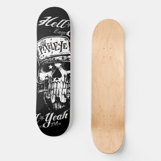 Hell Ja Beer Skatedeck Skateboard (Voorkant)