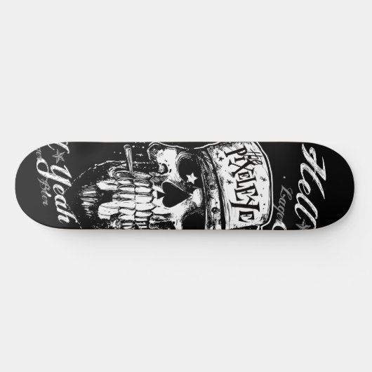 Hell Ja Beer Skatedeck Skateboard (Horizontaal)