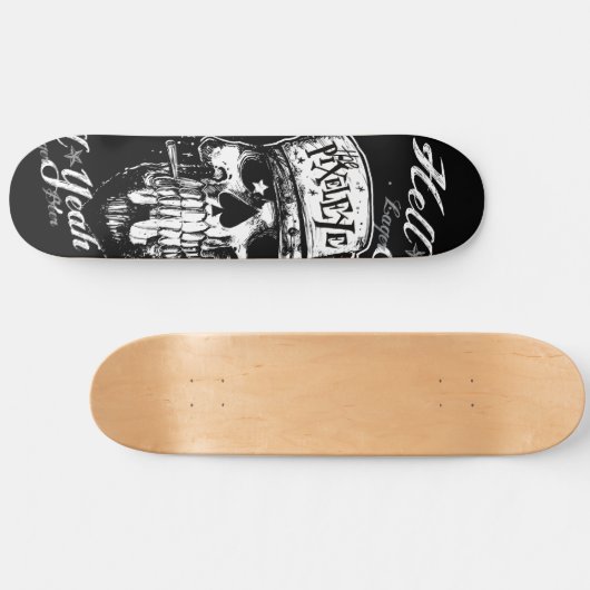 Hell Ja Beer Skatedeck Skateboard (Horizontaal)