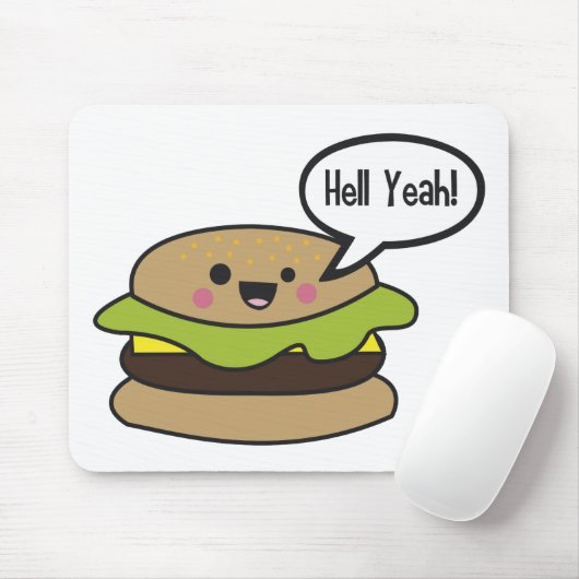 Hell Ja Burger Muismat (Met muis)