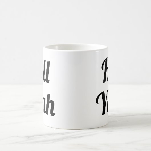 Hell Ja| Slogan Mok | handgeschreven typologie (Center)