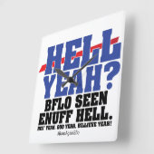 HELL JA? VIERKANTE KLOK (Hoek)