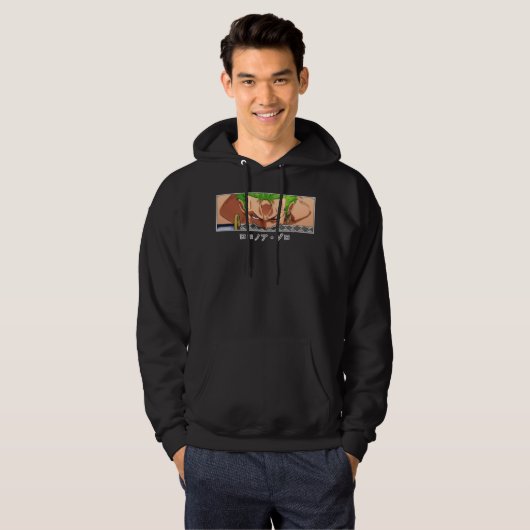 Hell King Swordsman Hoodie – Dark Samurai Anime (Voorkant volledig)