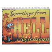 Hell Michigan Calendar Kalender (Hoes)