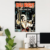 Hell Night Poster (Thuiskantoor)