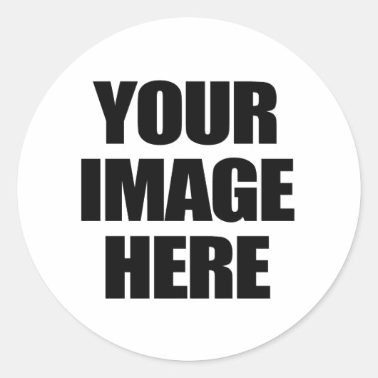 Hell No Hillary - wit - png.nl Ronde Sticker (Voorkant)